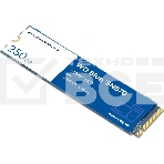 Накопитель SSD WD Blue SN570 WDS250G3B0C, 250Gb, PCIe 3.0 x4, M.2 2280, NVMe, R/W 3300/1200, фото8