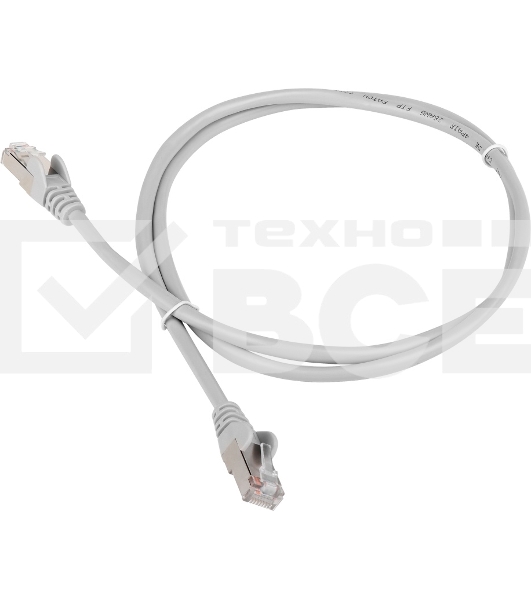 Кабель Patch cord Lanmaster TWT-45-45-3.0/S6-GY 3м FTP Cat 6 Grey