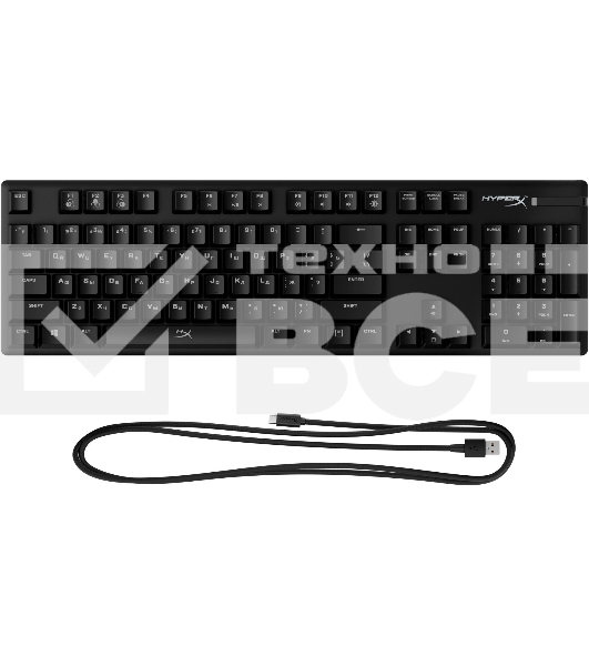 Клавиатура HyperX Alloy Origins (4P4F6AA#ABA) проводная, USB, черный