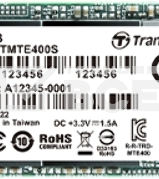Накопитель SSD 512Gb Transcend MTE400S, 3D TLC NAND, M.2 2242,PCI-E 4x [ R/W - 2000/900 MB/s]