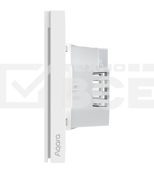 Умный выключатель Aqara Smart wall switch H1 ( (with neutral, single rocker) WS-EUK03