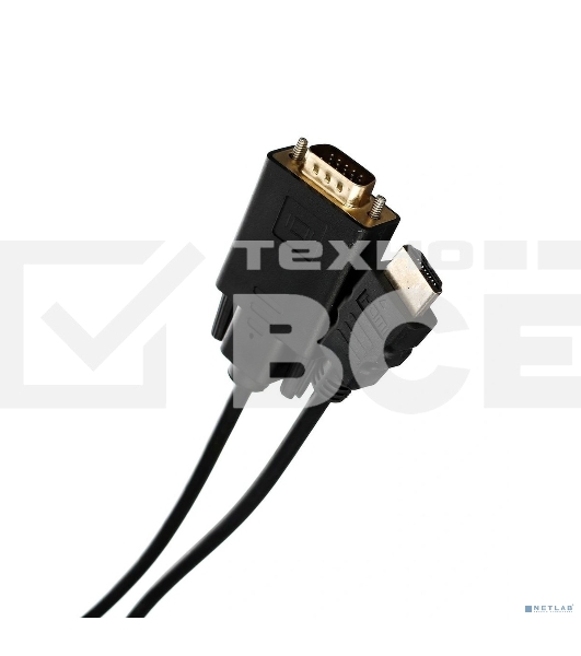 Кабель-переходник VCOM CG596-1.8M HDMI --> VGA_M/M 1,8 м