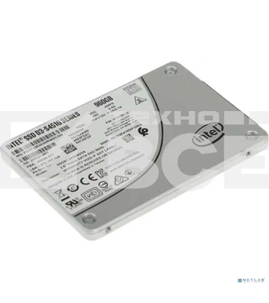 Накопитель SSD Intel Original SATA III 960Gb SSDSC2KB960G801 DC D3-S4510 2.5