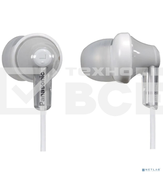 Наушники вкладыши Panasonic RP-HJE120 1.1м серебристый проводные в ушной раковине (RP-HJE120EES)