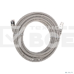 Патч-корд F/UTP Rexant категория 6, RJ45-RJ45, экранированный, 26AWG, LSZH, серый, 5 м, фото2