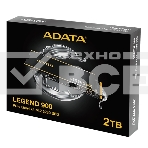 Накопитель SSD ADATA LEGEND 900, 2000Gb, PCIe 4.0 x4, 2280, NVMe, R/W 7000/5400, с радиатором, фото29