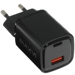 Сетевое зарядное устройство Maxvi A354PD Type-C 20W PD3.0 + USB 2.4A, черный, фото10