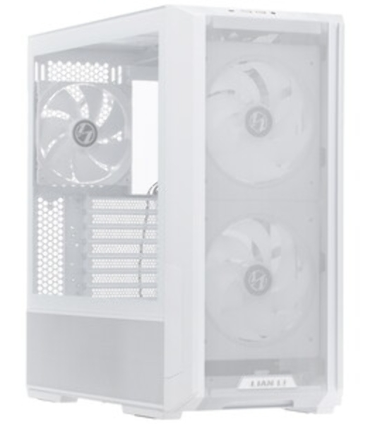 Корпус Lian Li Lancool 216 Black RGB, Midi-Tower, чёрный, 2 x 160 мм, 1 x 140 мм