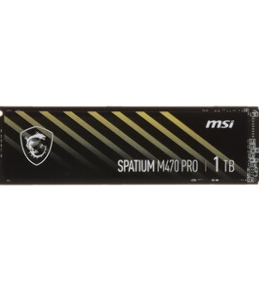 Накопитель SSD MSI M.2 2280 1Tb SPATIUM M470 PRO Client SSD S78-440L0J0-P83, PCIe Gen4x4 with NVMe