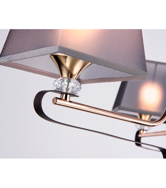 Светильник Ambrella light TR4614/3 CF/FGD кофе/золото E27/3 max 40W D640*800