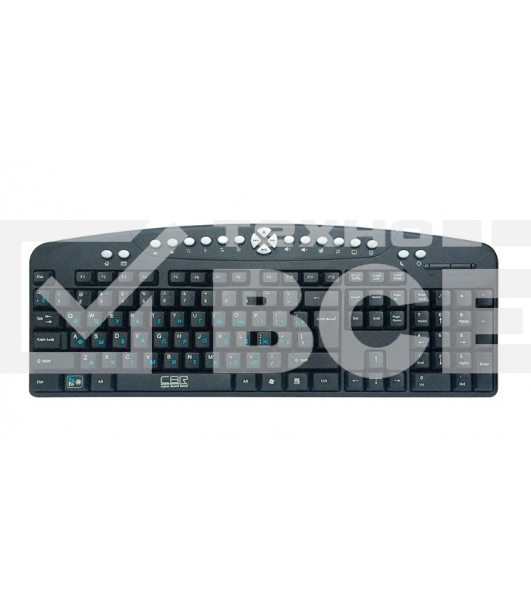 Клавиатура CBR KB 340GM USB,Клавиатура 103+21 доп. кл.,