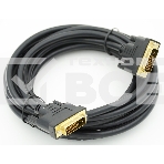 Кабель DVI-D Dual Link (m) DVI-D Dual Link (m) 5м феррит.кольца черный, фото 1