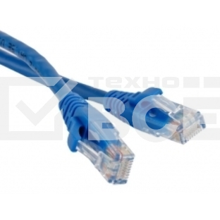 Патч-корд LANMASTER LSZH UTP кат.5e, 10 м, синий