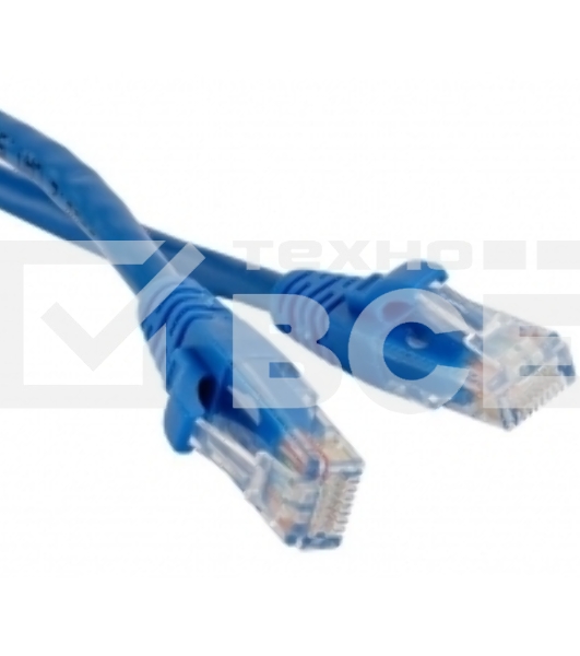 Патч-корд LANMASTER LSZH UTP кат.5e, 10 м, синий