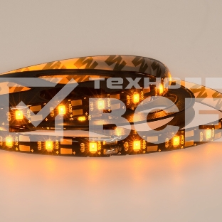 Лента LED с USB коннектором 5 В, 8 мм, IP65, SMD 2835, 60 LED/m, цвет свечения желтый