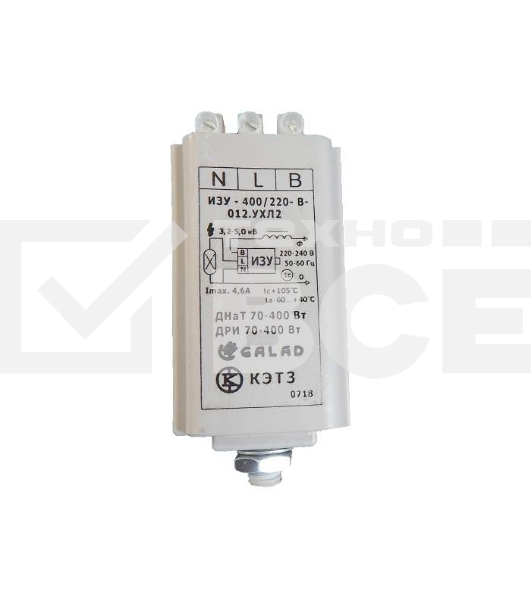 Устройство зажигающее импульс. ИЗУ-400/220-В-012 УХЛ2 GALAD 10160