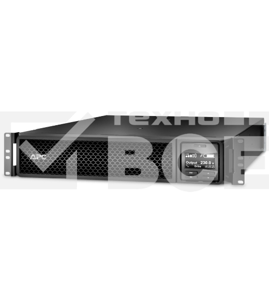 Источник бесперебойного питания APC Smart-UPS SRT, 1000VA/1000W, On-Line, Extended-run, Black, Rack 2U (Tower convertible), Black