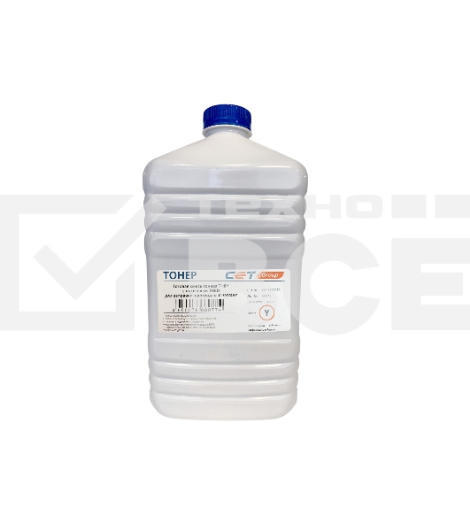 Тонер Cet TF8Y/TF8D CET7498463 желтый бутылка 463гр. (в компл.:девелопер) для принтера Canon C3325i/3330i/3320