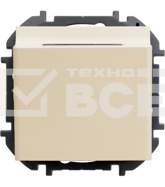 Выключатель для гостиничных номеров слоновая кость