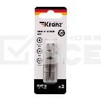Мини-набор бит Kranz PZ2xPZ2, PZ1xPZ3-50 мм (2 шт./уп.), фото 1