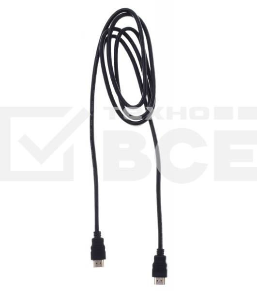 Кабель аудио-видео Buro HDMI (m)/HDMI (m) 1.8м. феррит.кольца позолоченные контакты черный
