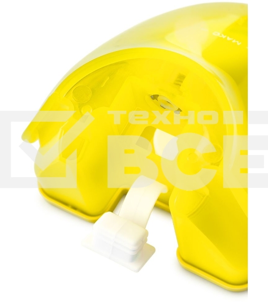 Отпариватель ручной Kitfort КТ-999-4 желтый/белый