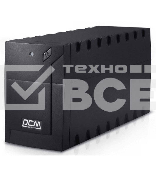 Источник бесперебойного питания Powercom Raptor RPT-1000AP 600Вт 1000ВА черный