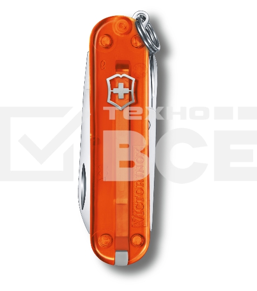 Нож перочинный Victorinox Classic Fire Opal (0.6223.T82G) 58мм 7функц. карт.коробка