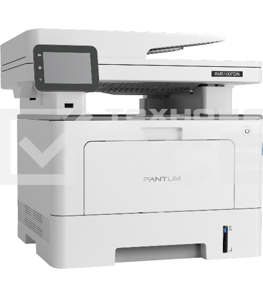 МФУ лазерный Pantum BM5100FDN, A4, ч/б, печ. до 40 стр/мин., скан. до 24 стр/мин., 1200x1200dpi, USB, RJ-45