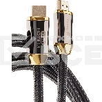 Кабель HDMI 19M/M,ver. 2.1, 8K@60 Hz 3m метал разъемы, нейлоновая оплетка Telecom <TCG300-3M>, фото8