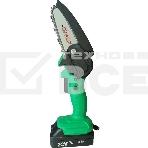 Электрическая цепная пила Zitrek GreenSaw 20 дл.шины:4' (10 см) 2аккум. 1.5Ач ЗУ (082-1850), фото2