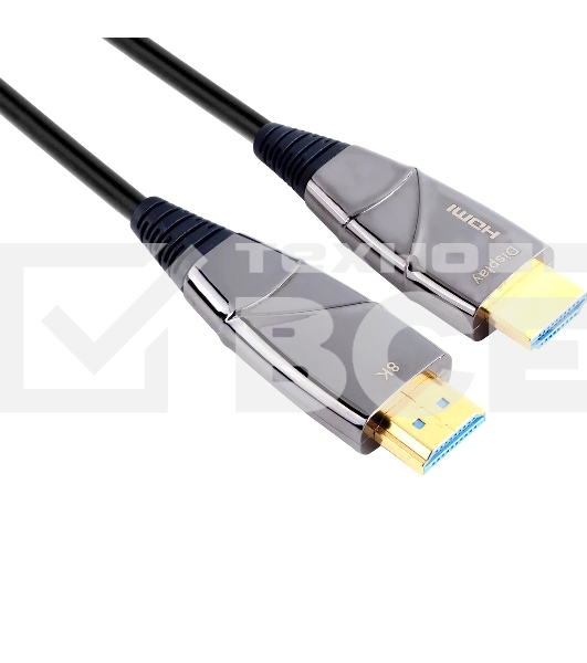 Активный оптический кабель VCOM D3743-20M HDMI 19M/M,ver. 2.1, 8K@60 Hz 20m VCOM <D3743-20M>