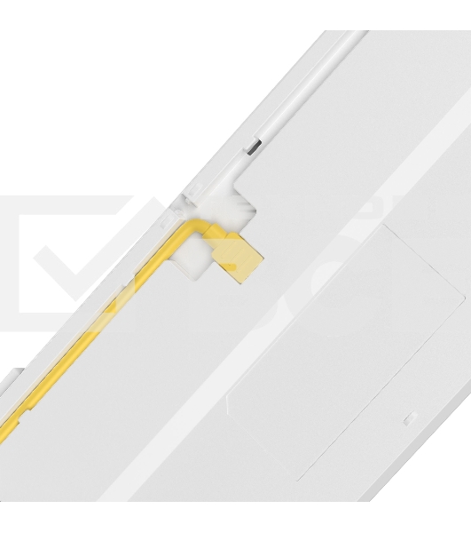 Клавиатура A4Tech Bloody S87 Energy (S87 USB ENERGY WHITE) проводная USB белый/жёлтый