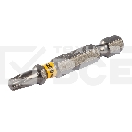 Набор бит TORX 25х50, сталь S2, шестигранный профиль, 10 шт. Denzel, фото4