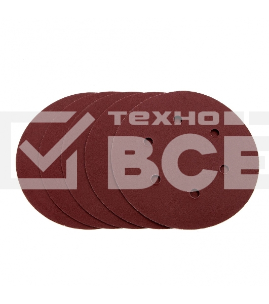 Круг абразивный Matrix на ворсовой подложке под 