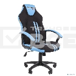 Кресло игровое Chairman game 26 черный/голубой New (7156517) Россия, фото7