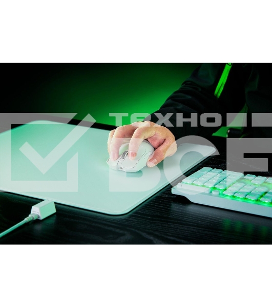 Мышь беспроводная/проводная Razer Viper V3 Pro белый, 35000 dpi, радиоканал, USB, кнопки - 8