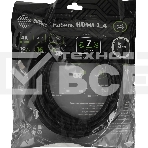 Кабель аудио-видео Cactus CS-HDMI.1.4-7 HDMI (m)/HDMI (m) 7м. Позолоченные контакты черный, фото2