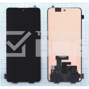 Дисплей для OPPO Reno 10 5G (CPH2531) в сборе с тачскрином черный