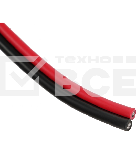 Кабель акустический Premier SCC-RB CCA 50м. черный/красный (25-009 50)