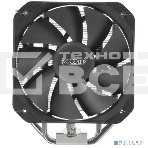 Кулер PCCooler Paladin 400 S115X/1200/1700/AM4 (20 шт/кор, TDP 200W, 130мм PWM FAN, 4 тепловые трубки 6мм, 800-1600RPM, 18-28,6dBa), фото9