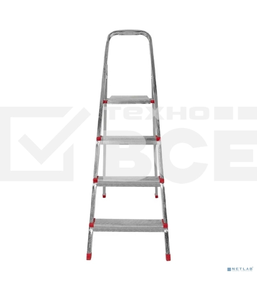 Стремянка металлическая Rexant 4 ступеньки, усиленный профиль