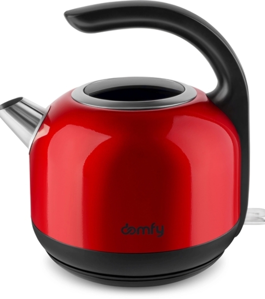 Чайник электрический Domfy DSB-EK304 1.7л. 2200Вт черный (корпус: стекло)