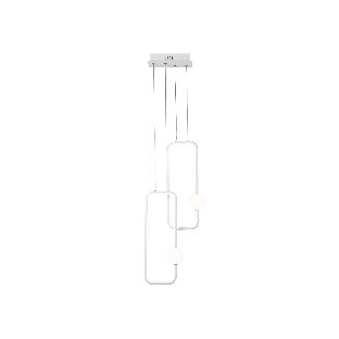 Светильник Ambrella light FL66365/2 WH белый 38W 4200K 300*80*1200