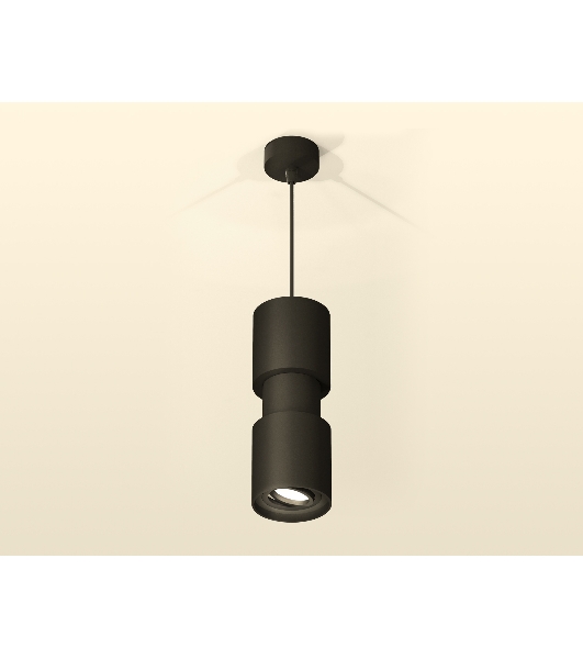 Светильник Ambrella Light XP7723030 SBK/PBK черный песок/черный полированный MR16 GU5.3
