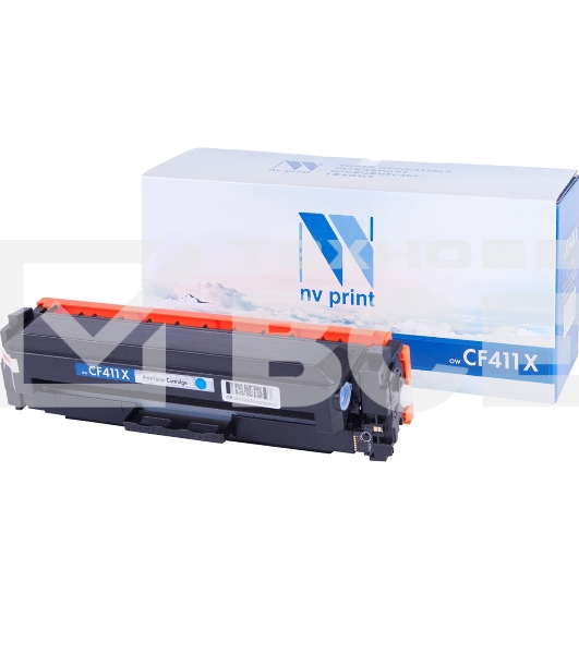 Картридж лазерный NVPrint совместимый для LJ Pro M477fdn/M477fdw/M477fnw/M452dn/M452nwCF411X Cyan (5 000k)