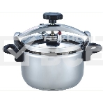 Скороварка Kelli KL-4061 5 л (Объем 5 л, с доп.кольцом/без доп. крышки. Высококачественная нерж. сталь. 3-х слойное теплоемкое дно. Быстрое приготовление. Долго сохраняет тепло. Идеально для диетического питания. Ручки не нагреваются. Крышка из нерж. стал, фото 1