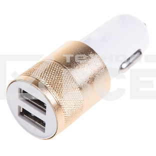 Автозарядка в прикуриватель 2хUSB (АЗУ) (1000+2100 mA) Rexant
