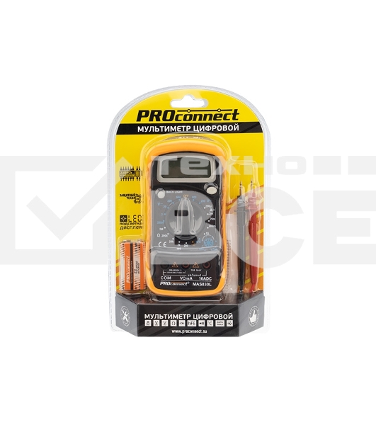 Универсальный мультиметр MAS830L (DT850L) PROconnect 13-3021 PROconnect