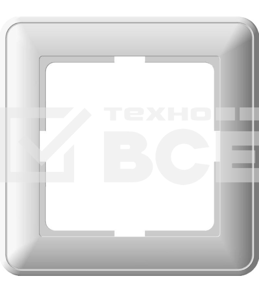 Рамка 1-м W59 бел. SchE KD-1-18 (КД-1-18)